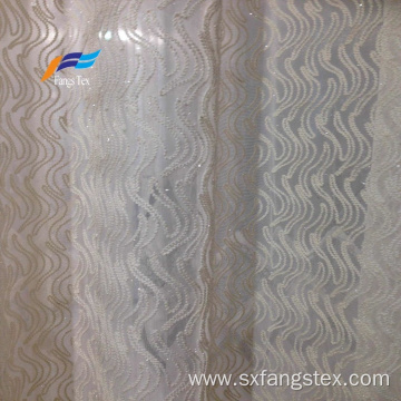 100% Polyester Embroidered Wide Voile Curtain Fabric